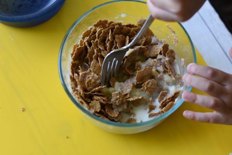 Mini Bites of Banana Bran Muffins - Toddler Test Kitchen