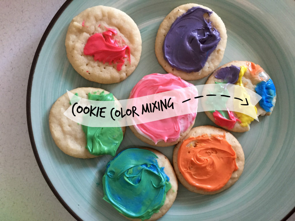 Cookie Color Mixing - Toddler Test Kitchen