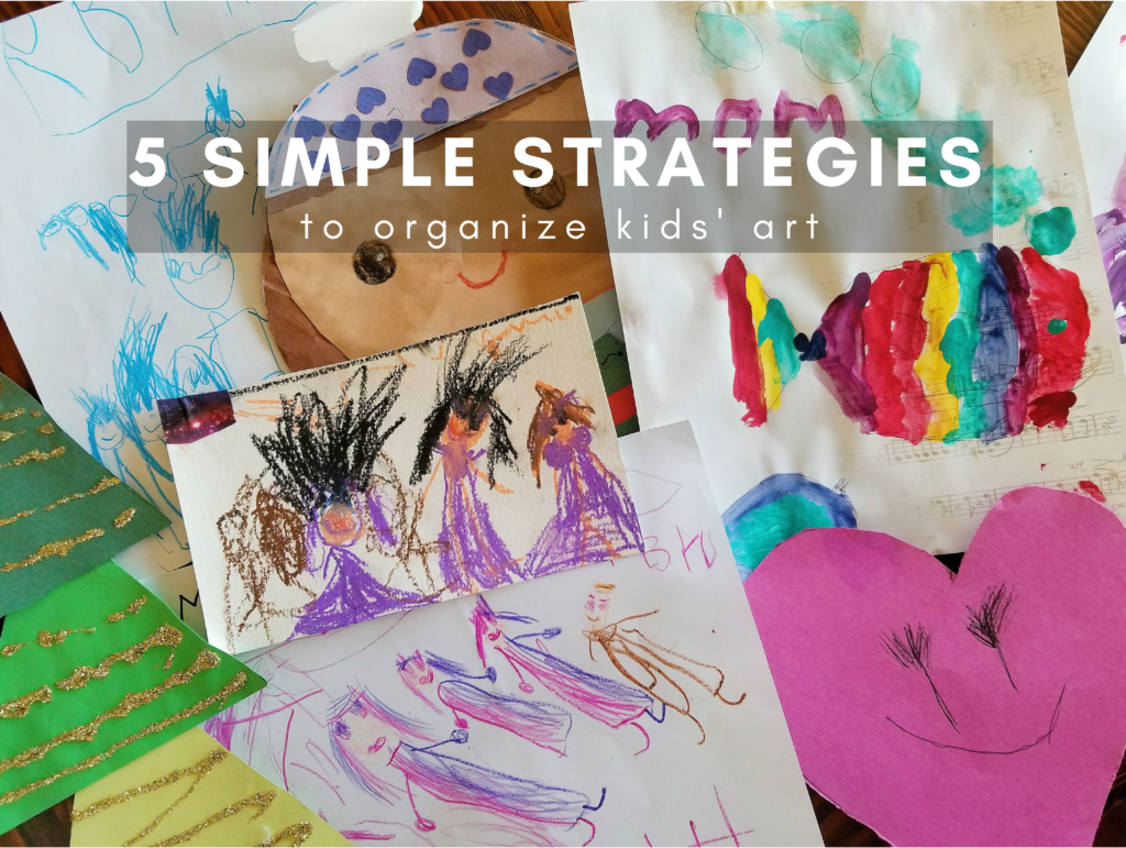 Three tried-and-true ways to sort and store all of that art that your child  makes. - ARTBAR